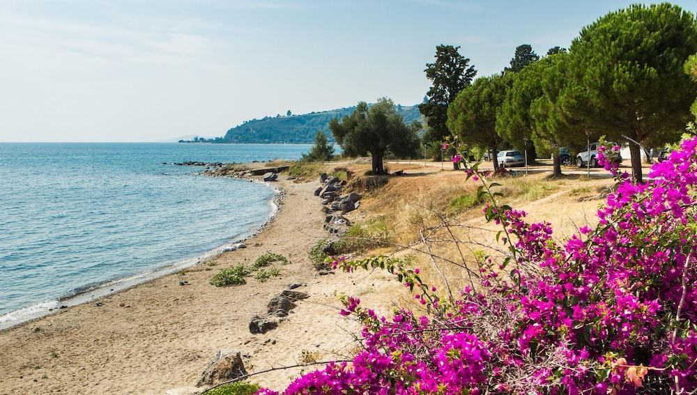 Xenios Loutra Village Beach Hotel 圣帕拉斯凯维 外观 照片