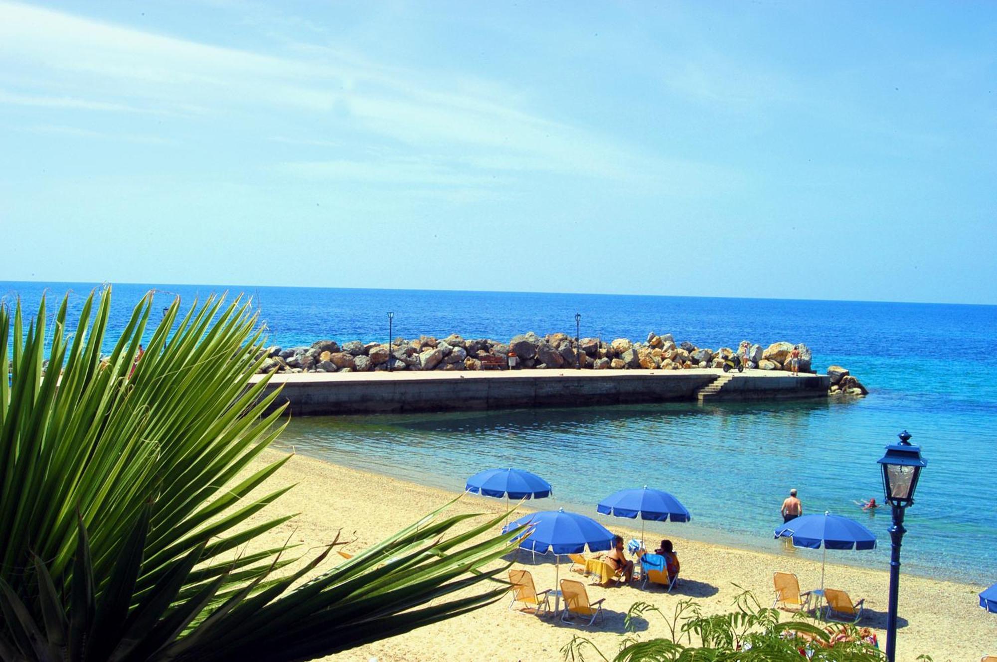 Xenios Loutra Village Beach Hotel 圣帕拉斯凯维 外观 照片