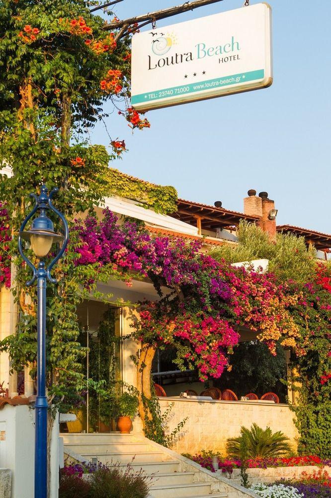 Xenios Loutra Village Beach Hotel 圣帕拉斯凯维 外观 照片